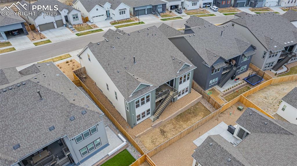 Image 42 of 47: Aerial view of residential area