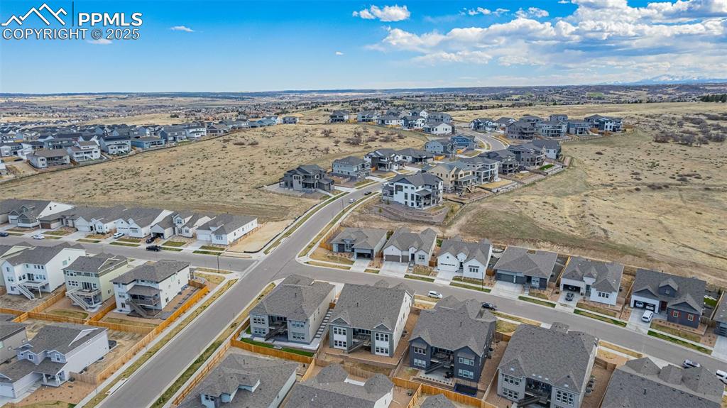 Image 44 of 47: Aerial view of residential area