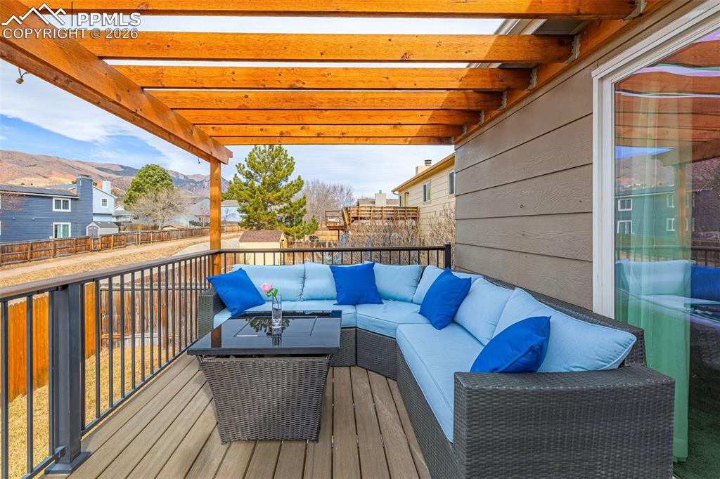 Image 3 of 23: Composite, permitted deck