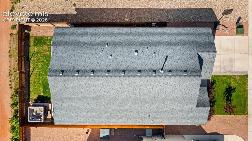Image 33 of 39: Aerial perspective showcasing the property