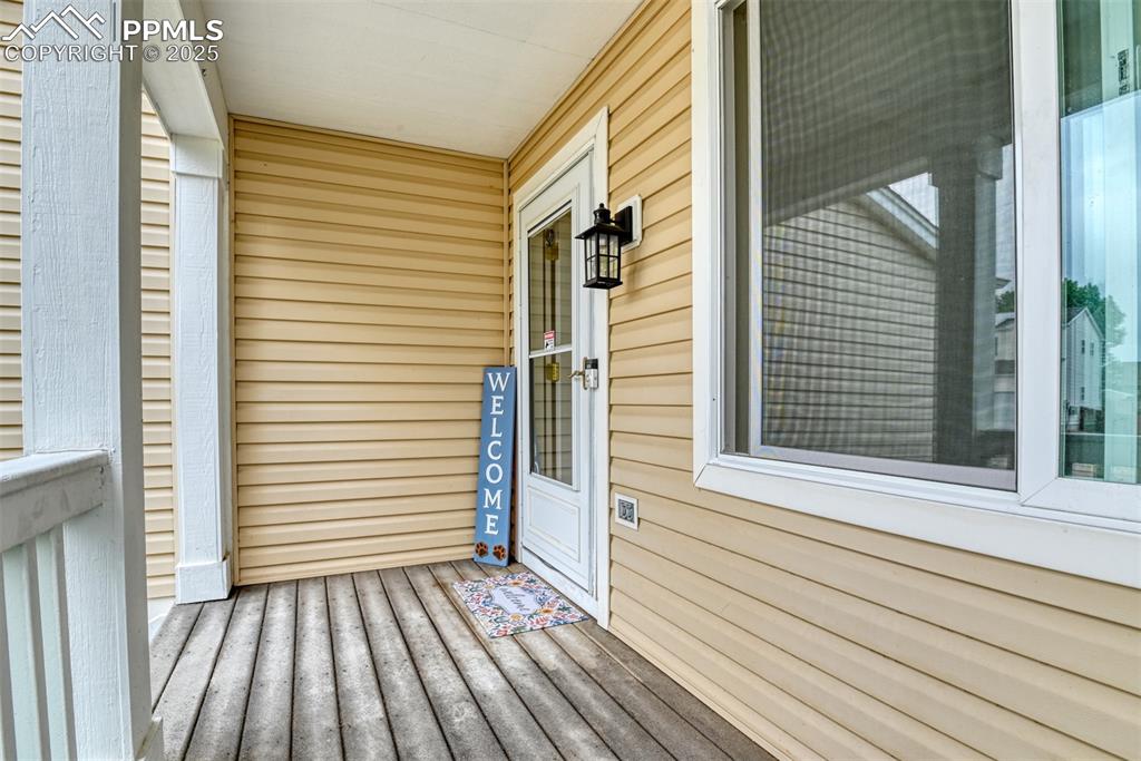 Image 2 of 21: View of wooden porch