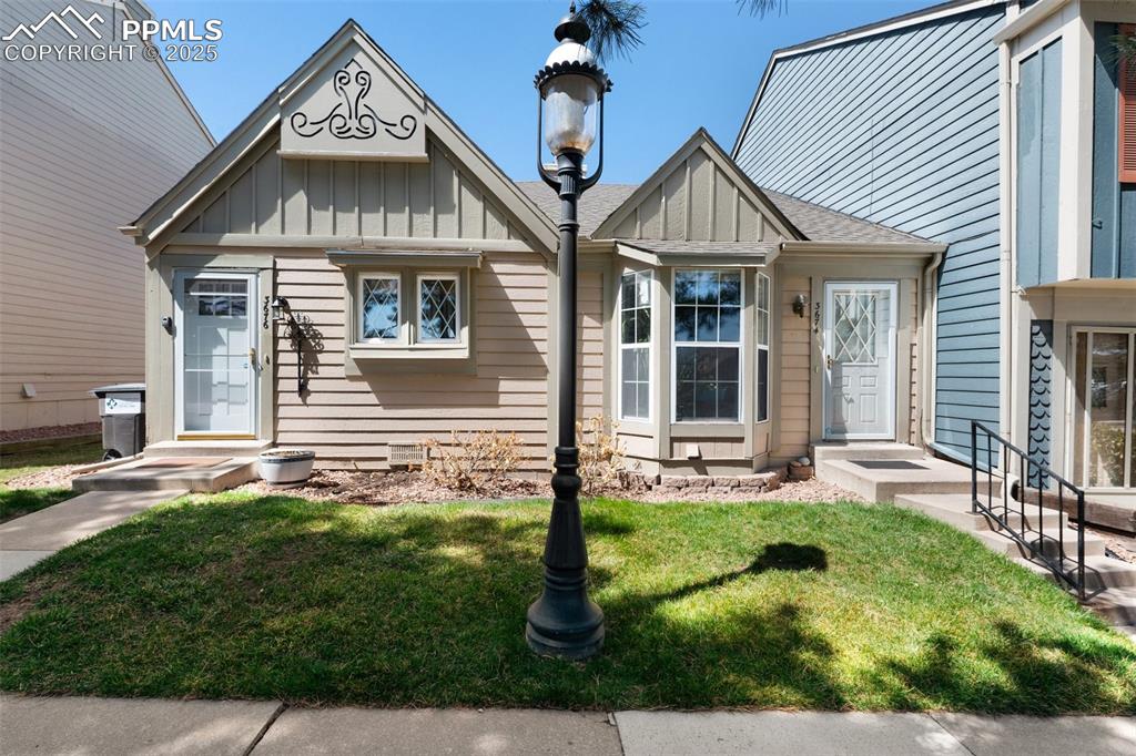 Image 2 of 26: View of the front of the property.