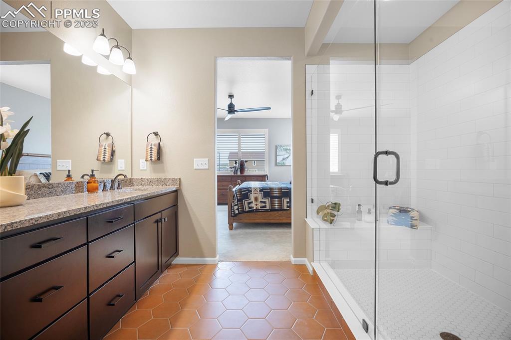 Image 21 of 48: Primary ensuite bathroom,