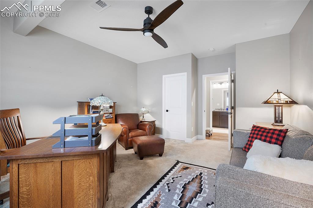 Image 35 of 48: Office or 4th bedroom, basement