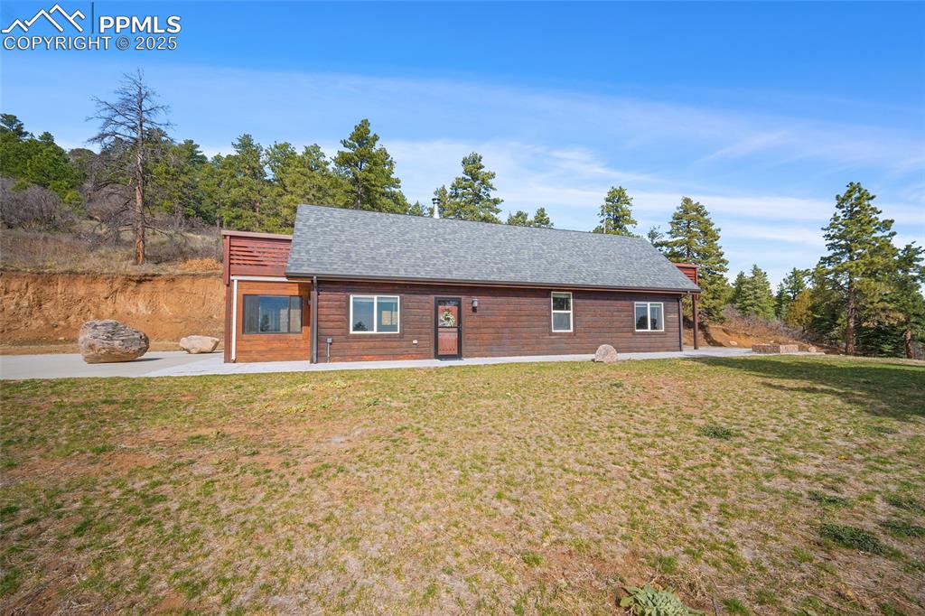 Image 40 of 50: Side view of exterior of home
