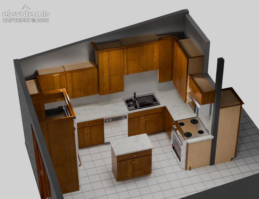 Image 46 of 49: Custom Cabinets to be installed along with new counter tops, looking at whi