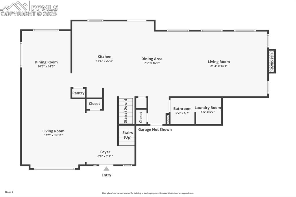 Image 44 of 50: Main Level Floor Plan