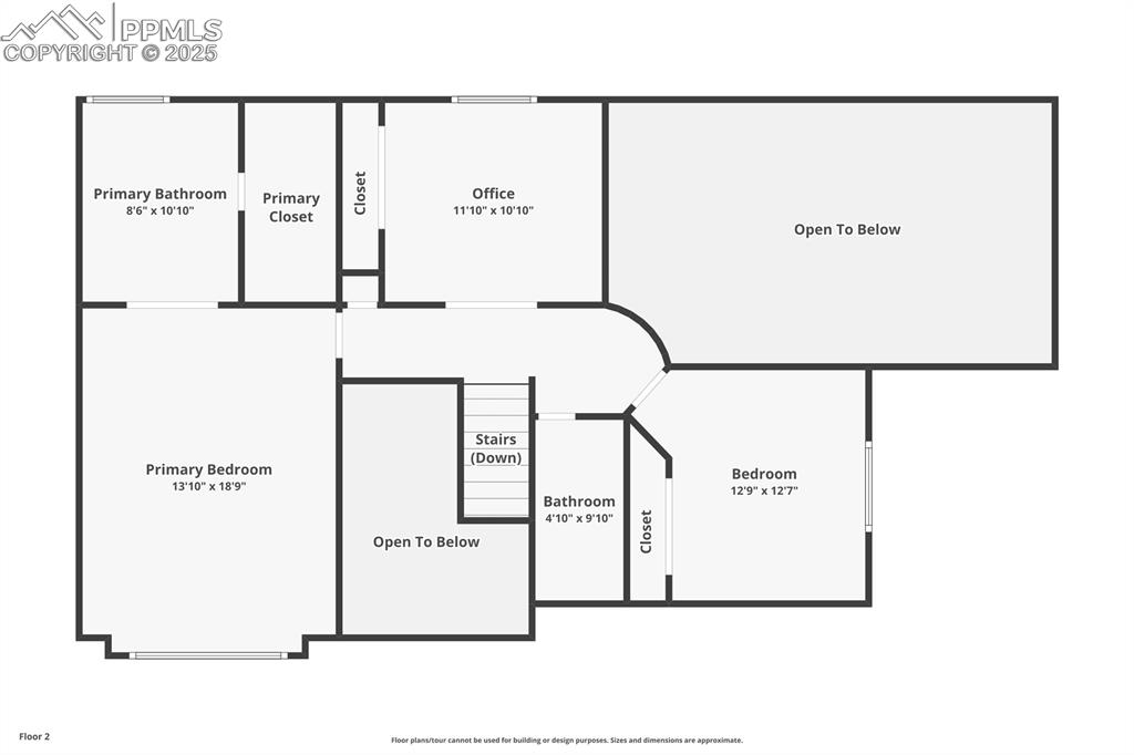 Image 45 of 50: Upper Level Floor Plan