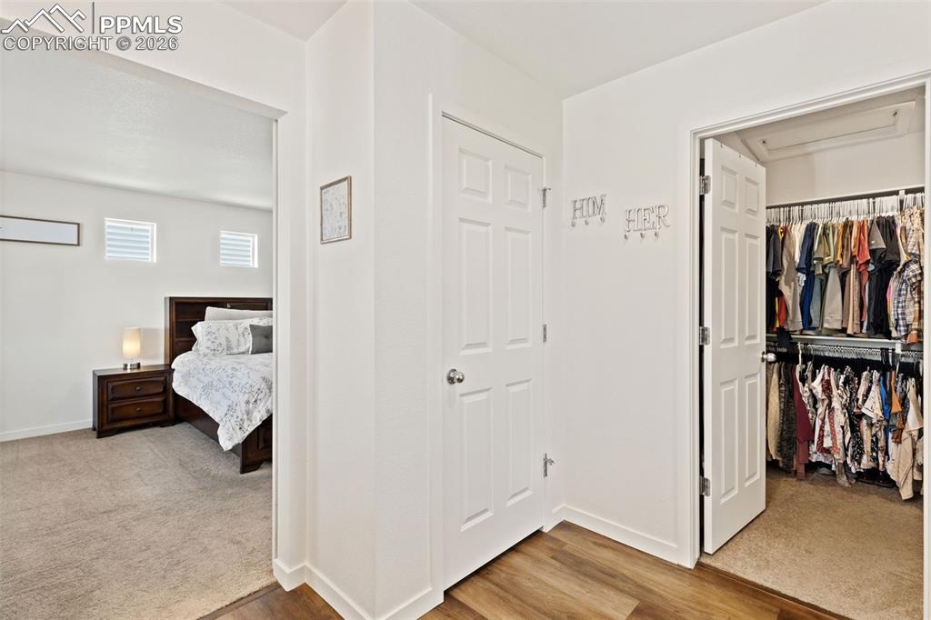 Image 21 of 32: Masters Walk-In Closet