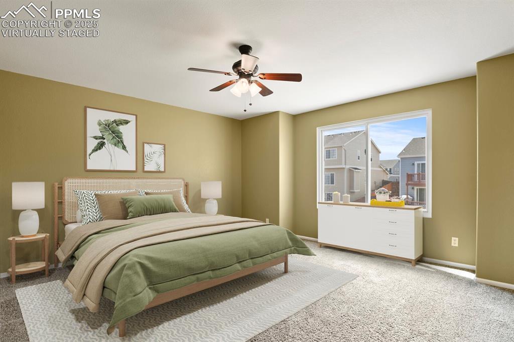 Image 23 of 32: Virtually Staged Master Bedroom