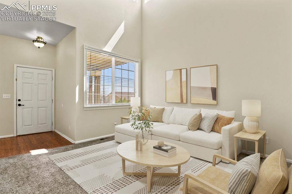 Image 3 of 32: Virtually Staged Living Room