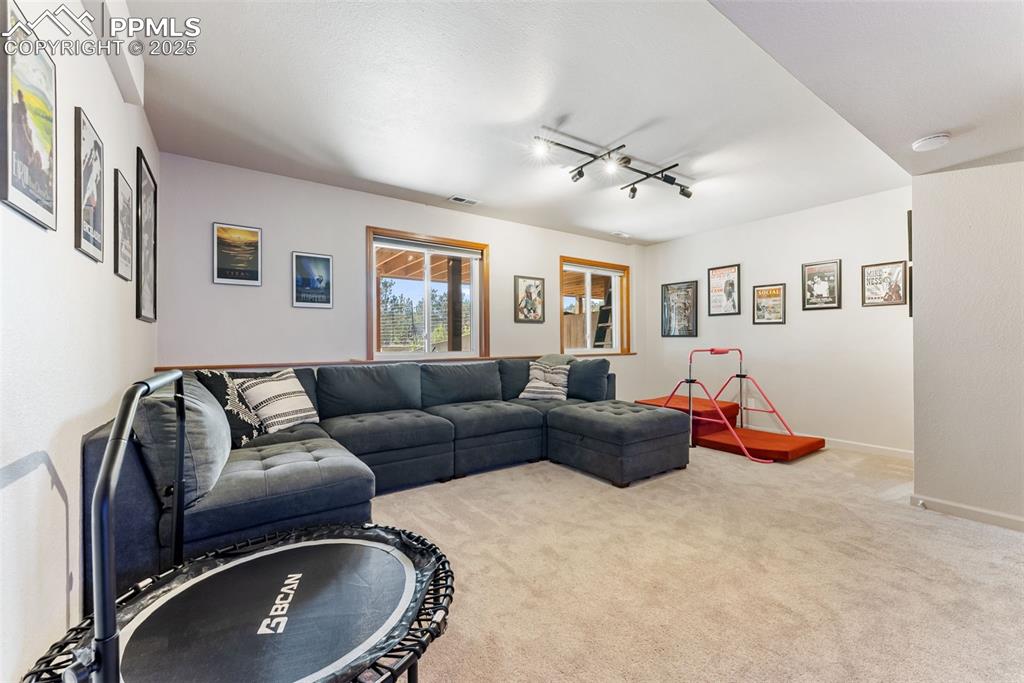 Image 28 of 50: Basement Family Room