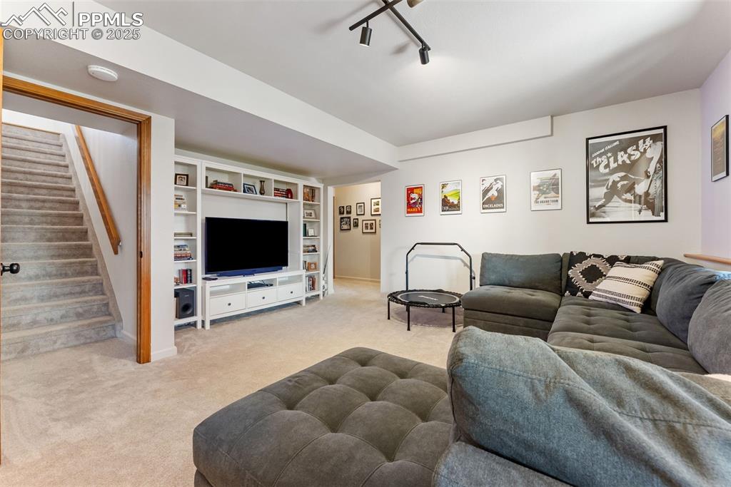 Image 29 of 50: Basement Family Room