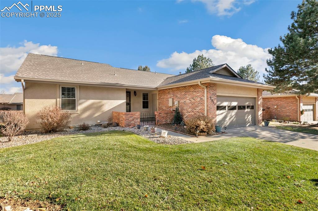 Caption: Front of Structure