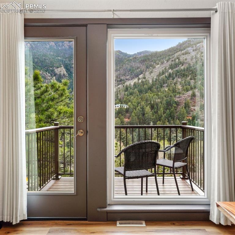 Image 13 of 39: Primary Bedroom Balcony 