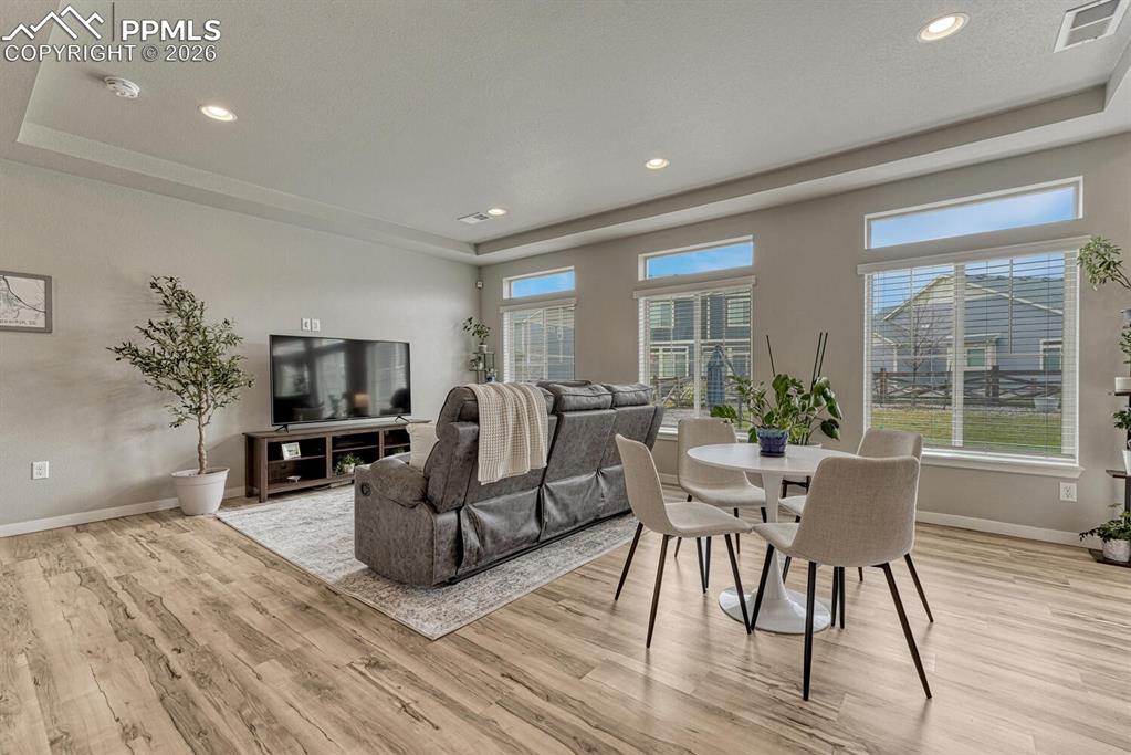 Image 14 of 50: View of the Dining Area and Great Room.