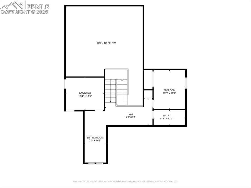 Image 37 of 40: View of floor plan / room layout