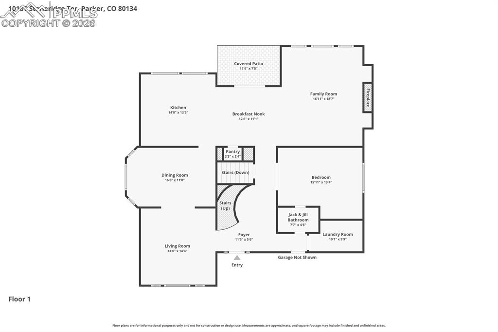 Image 29 of 30: Main floor floorplan