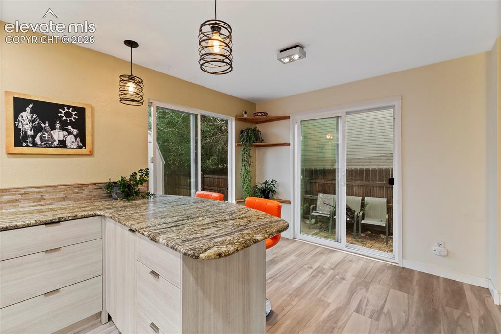 Image 6 of 15: Solid slab counter tops
