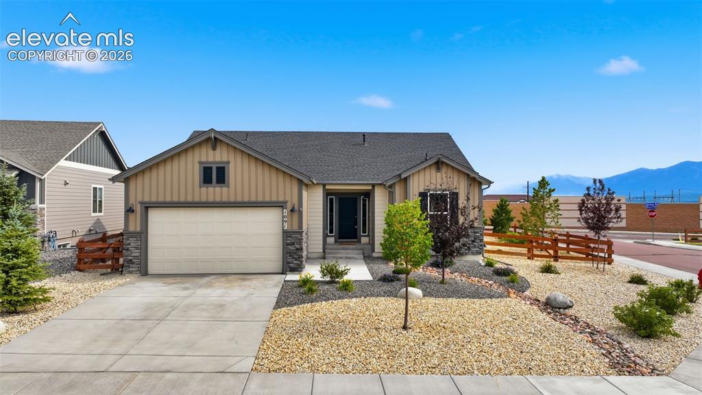Image 1 of 33: Views and privacy from this beautiful corner home in Monument!