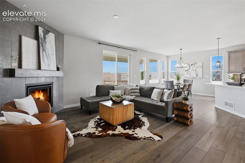 Image 5 of 33: Views from almost every window and open floor plan!
