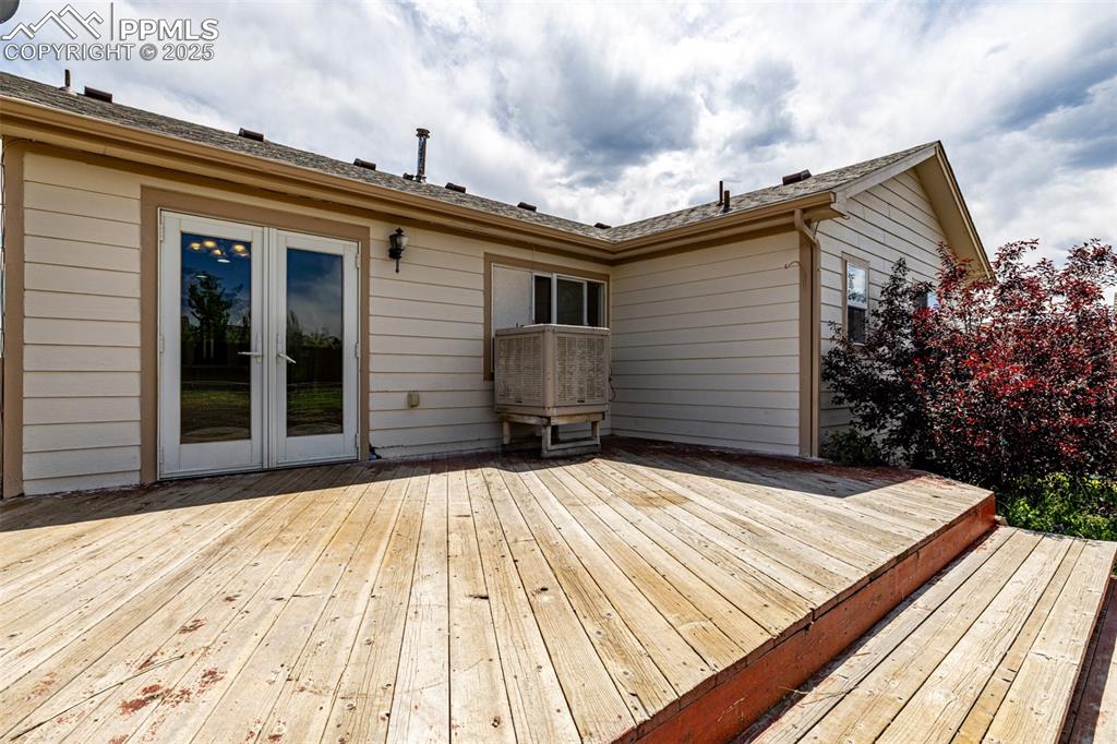 Image 23 of 26: The spacious deck is perfect for fun summer nights