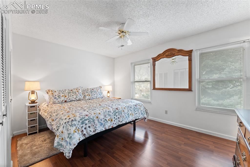 Image 13 of 30: Primary bedroom upstairs with attached bath