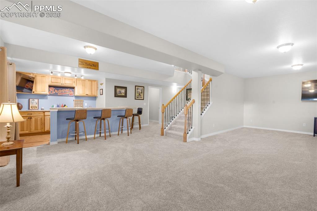 Image 31 of 50: Basement Rec Room