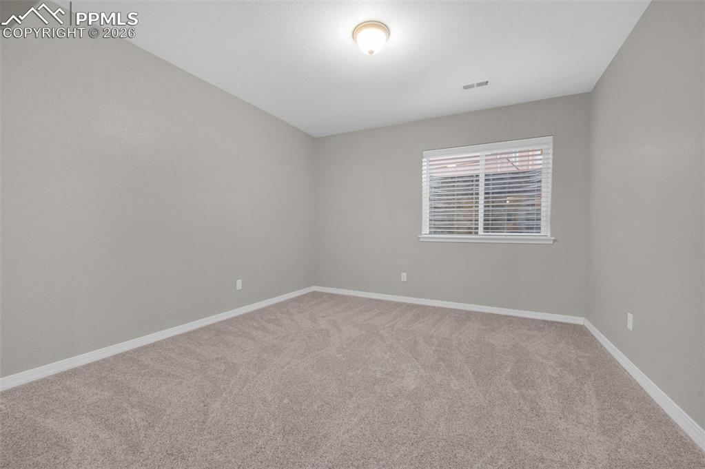 Image 38 of 50: Basement bedroom #4