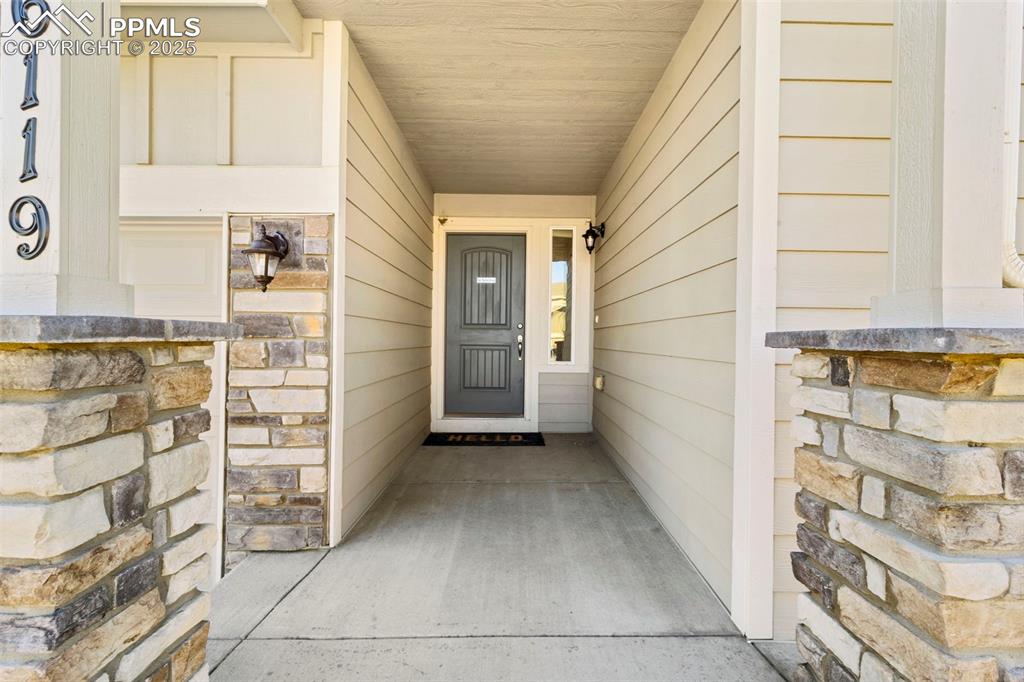 Image 4 of 39: Welcome home! No red carpet needed, this entry steals the show.