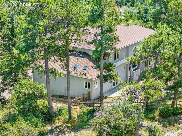 Image 40 of 42: View from above of property