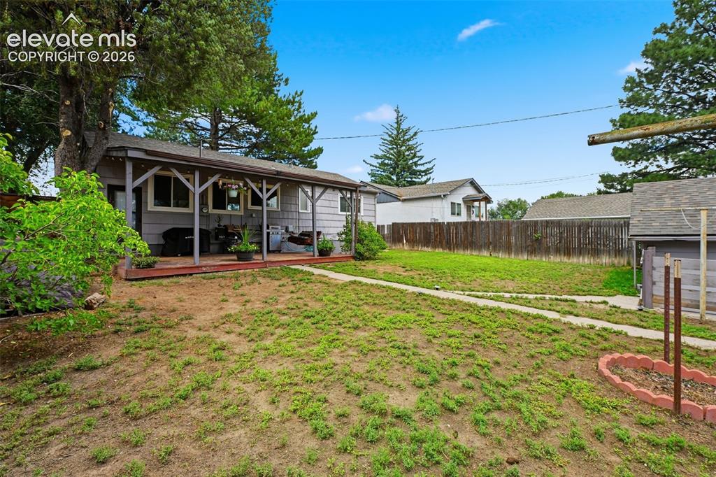 Image 4 of 30: Backyard from west