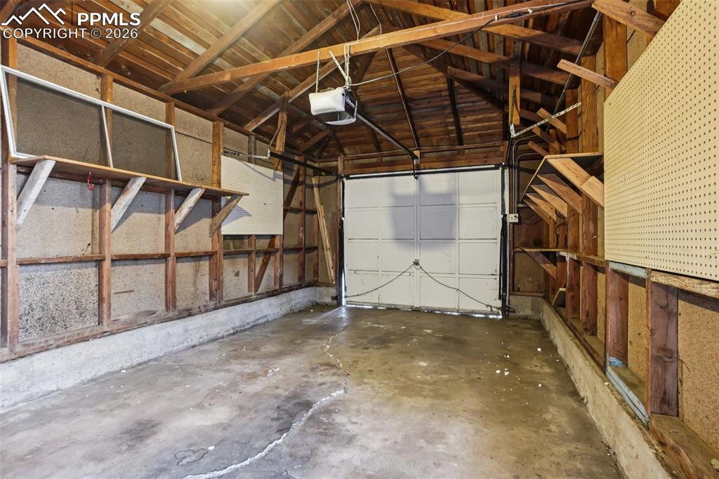 Image 42 of 48: 1 car detached garage