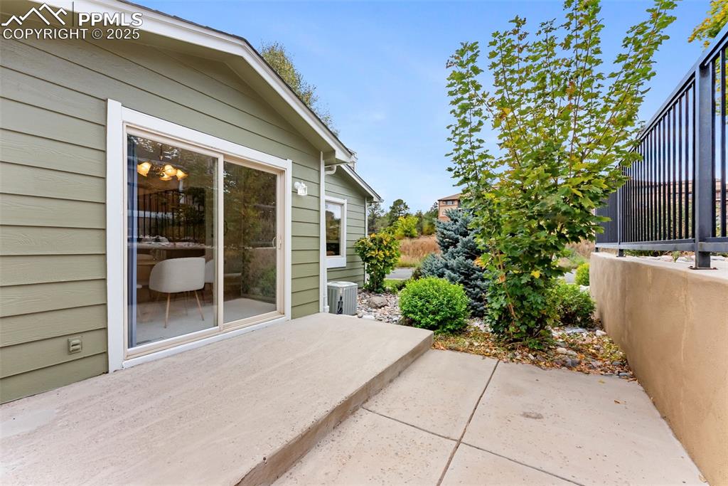 Image 24 of 30: Patio off of the dining area