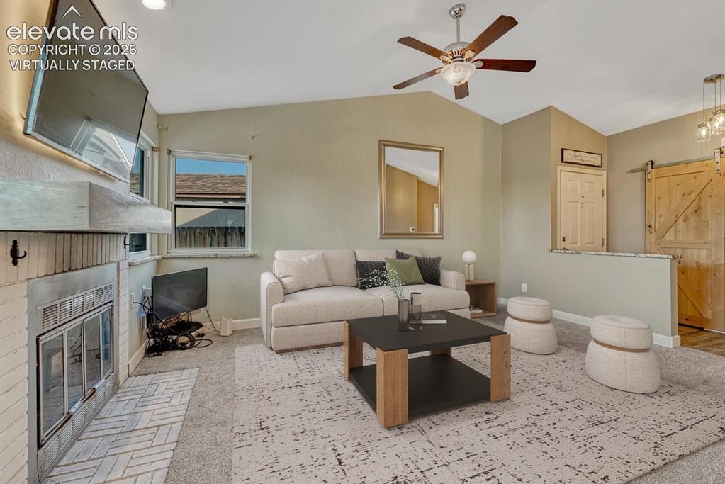 Image 7 of 50: Virtually staged living room