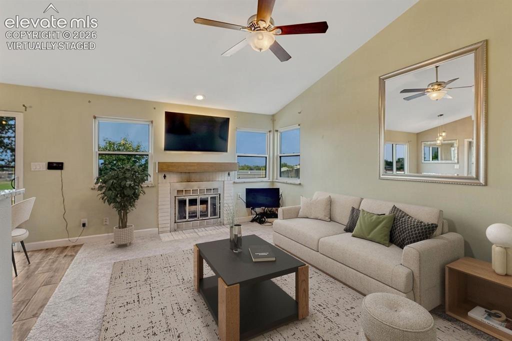Image 8 of 50: Virtually staged living room