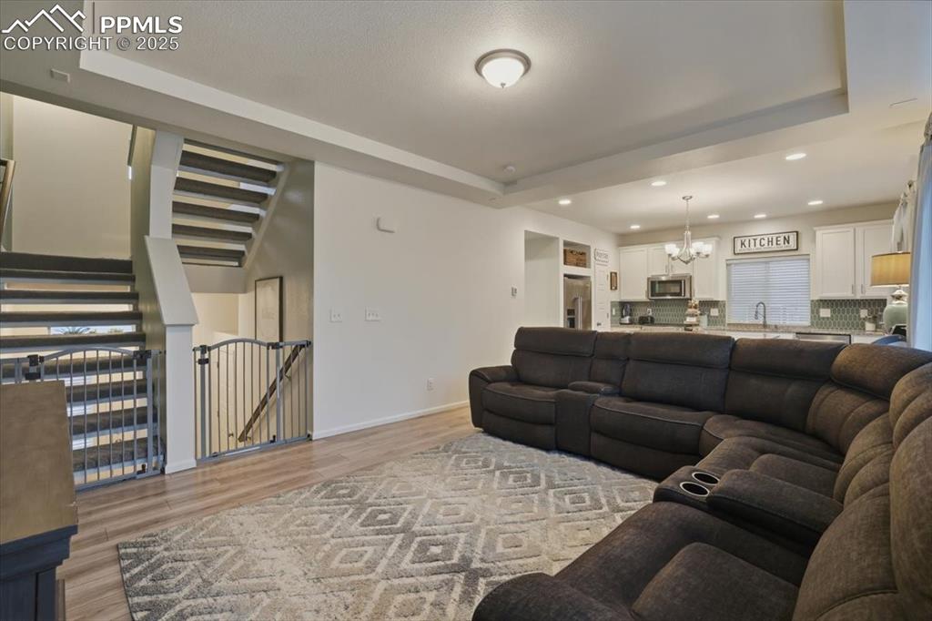 Image 27 of 35: Very open main level.