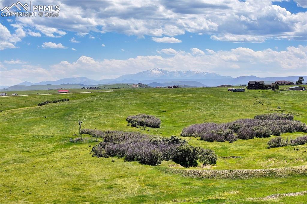 Caption: Expansive 39 acres framed by awe-inspiring views of Pikes Peak and the Front Range.