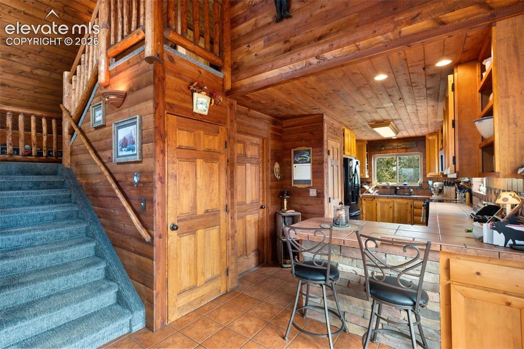 Image 11 of 44: Log Stair Case