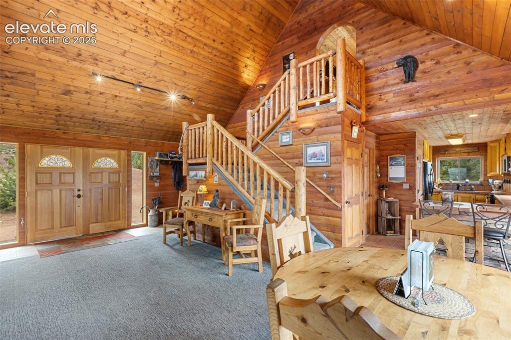 Image 8 of 44: Room With Vaulted Ceilings.