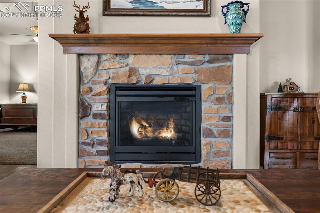 Image 19 of 50: Fireplace