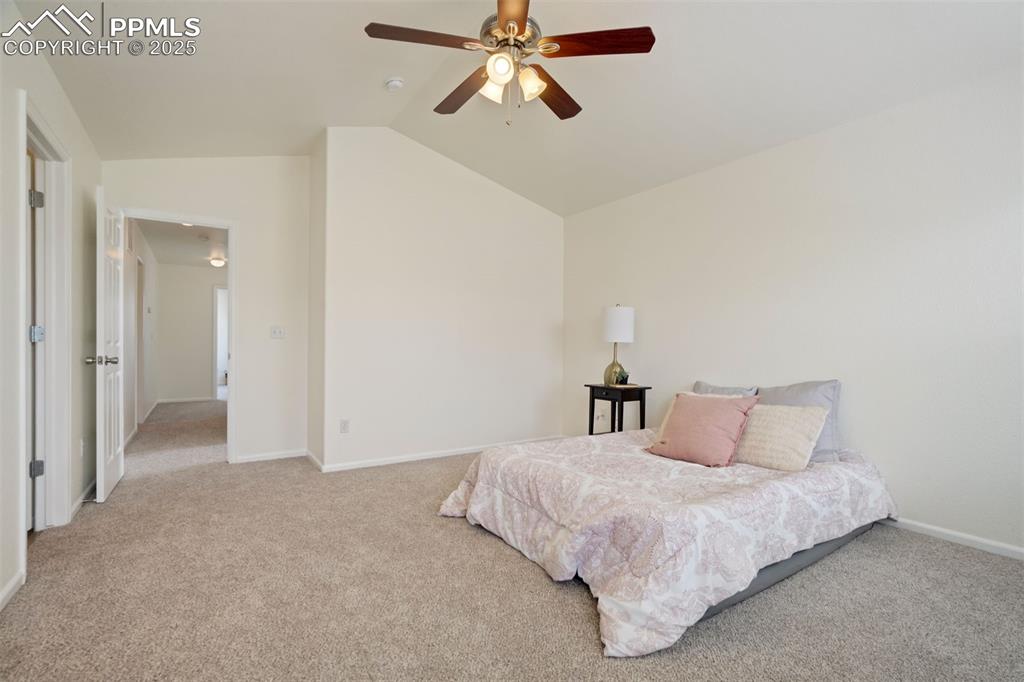 Image 19 of 38: Spacious primary bedroom