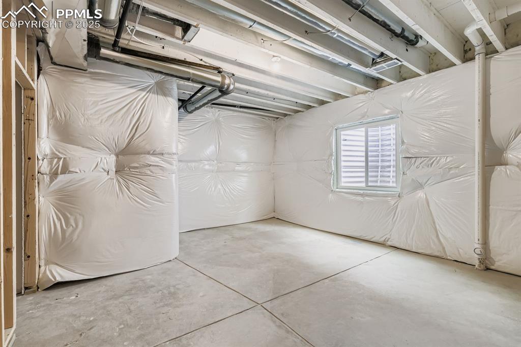 Image 25 of 28: View of below grade area