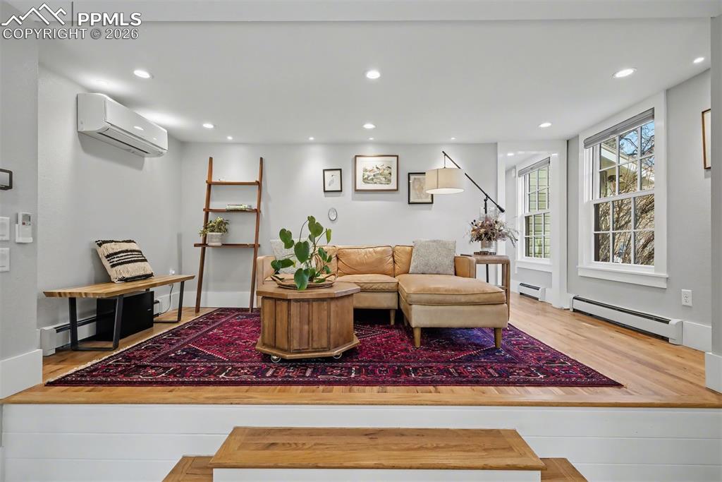 Image 10 of 43: Living room off the kitchen & dining room.