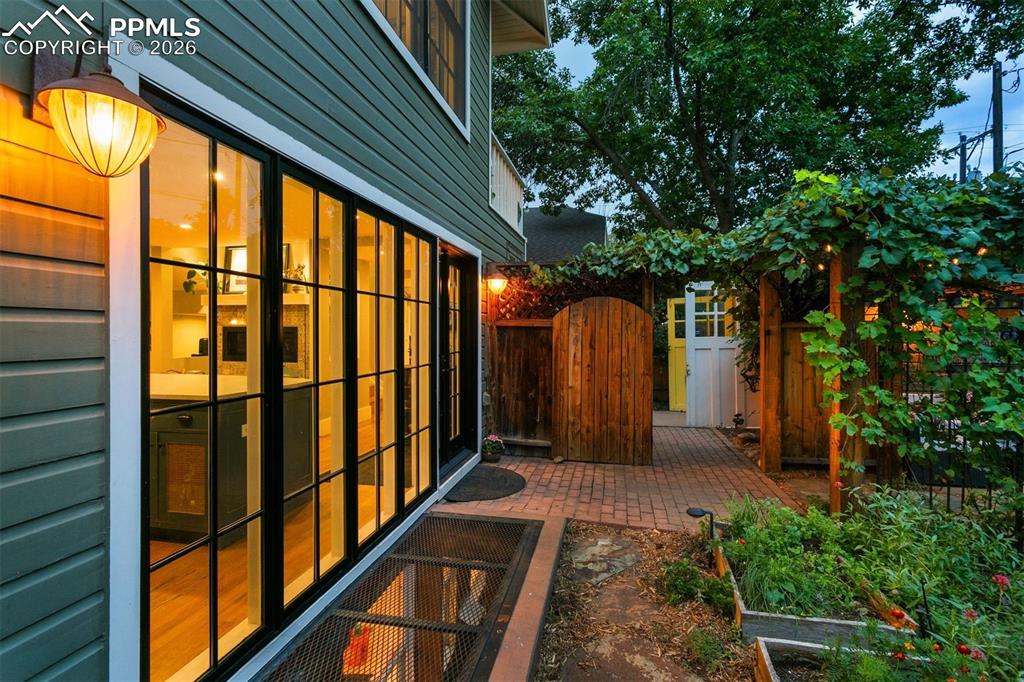 Image 39 of 43: Mature grape vines.