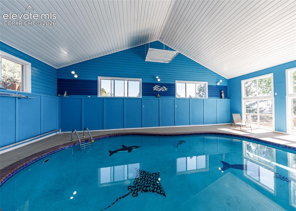 Image 37 of 50: Interior/exterior of pool all new