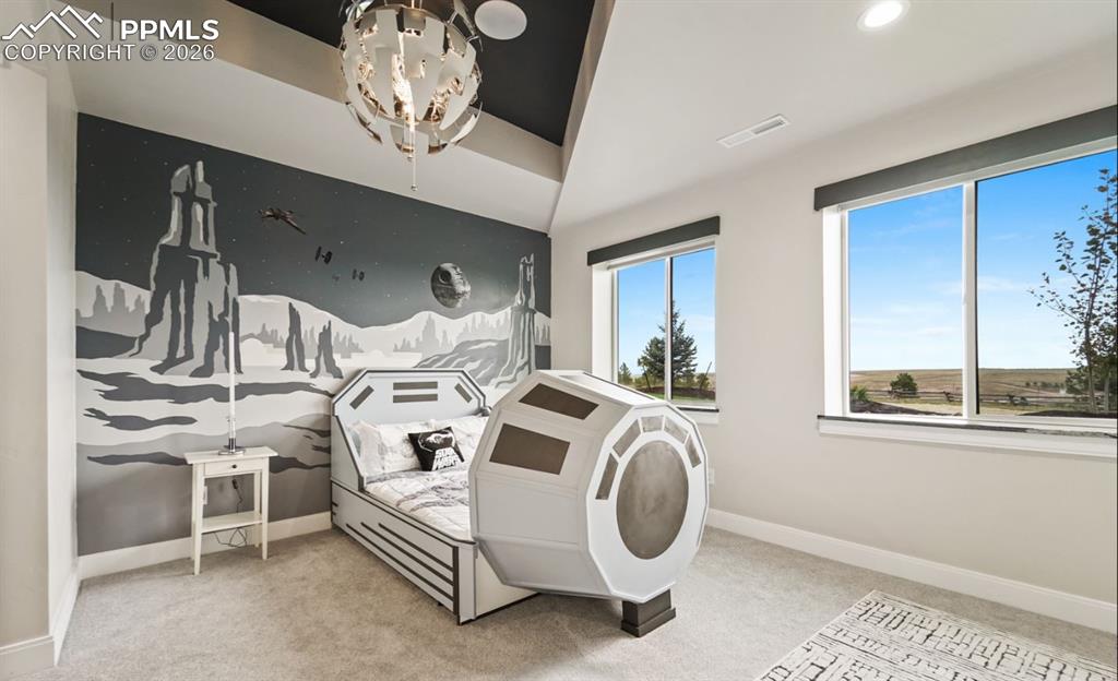 Image 38 of 50: The third jr, suite again includes a walk-in closet and private bathroom. T