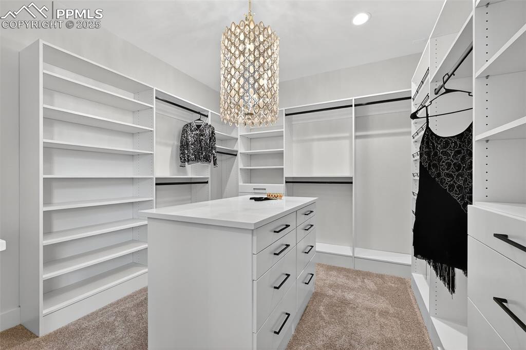 Image 3 of 42: 1 or 2 main bedroom suite closets, view 2