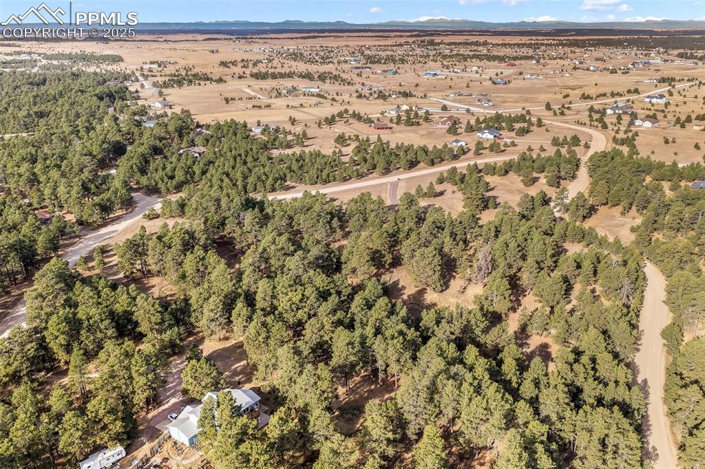 Image 40 of 45: Aerial view of property and surrounding area