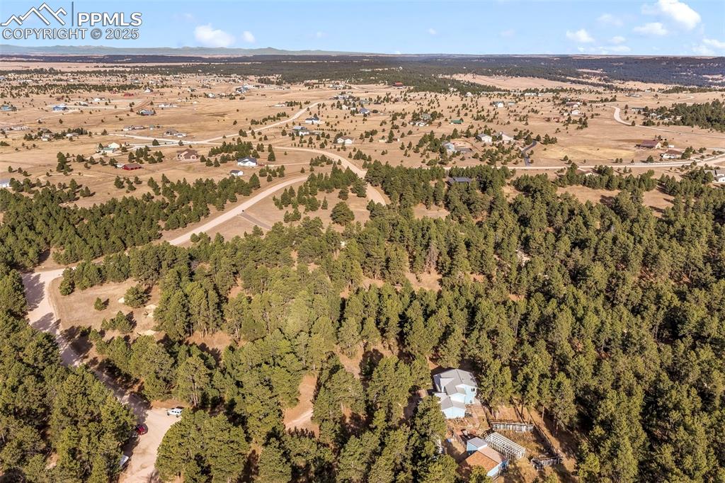 Image 41 of 45: Aerial overview of property